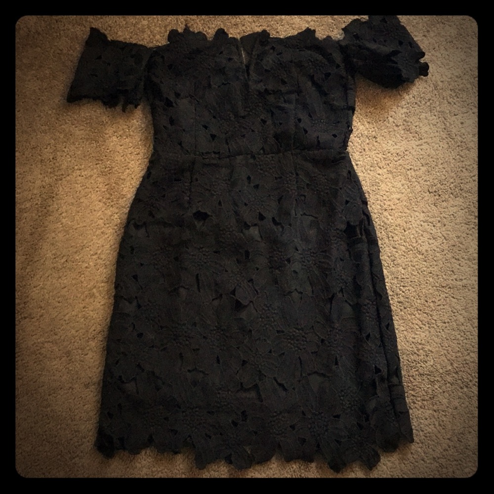 Off the shoulder LBD